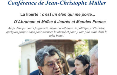 Conférence Jean-Christophe Muller